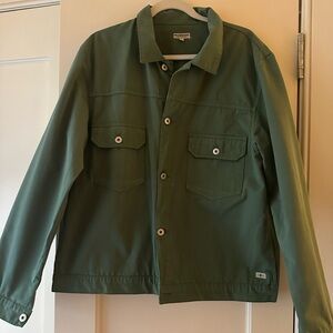 Knickerbocker army green cotton jacket - XL